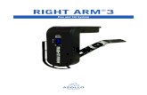 RIGHT ARM 3 - Apollo Design...Apollo Design Technology Inc. 2 260.497.9191 ApolloDesign.ne Introduction Product Description Congratulations on the purchase of your Right Arm® pan