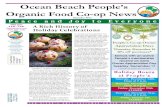Ocean Beach People’s Organic Food Co-op News · 2017. 7. 1. · . . . continued on page 14 Ocean Beach People’s Organic Food Co-op News December 2015 Presorted Standard U.S. Postage