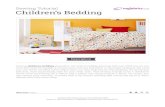 Sewing Tutorial Children’s Bedding - fabfabmedia.fabfab.net/pdf/en/sewing_tutorial_childrens_bedding.pdf · Children’s Bedding Skill level : easy Sewing children’s bedding yourself
