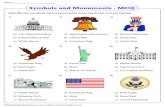 Symbols and Monuments - MCQ - Math Worksheets 4 Kids · 2019. 4. 9. · Identify the symbols and monuments and check the correct option. Name : Printable Worksheets @ 1) U.S. Capitol