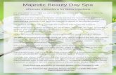 Majestic Beauty Day Spamajesticbeautyspa.com/.../2016/...Botox-Injections.pdf · Botox aftercare treatment: Within the first hour of Botox treatment: Gently exercise the muscle areas