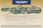 UNIVERSAL ORLANDO€¦ · HARRY POTTER characters, names and related indicia are © & ™ Warner Bros. Entertainment Inc. Harry Potter Publishing Rights © JKR. (s17) *Paid theme