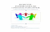 BORGER INDDRAGELSE I PROJEKTGRUPPER · This dissertation focus on how to embed citizens that has or has had psycological difficulties into projects and teams. The dissertation ask