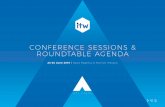 CONFERENCE SESSIONS & ROUNDTABLE AGENDAen.intermatica.it/files/news/itw_2019_conference_brochure_v5.pdf · This brochure is your guide to the conference sessions, roundtables and