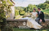 WEDDINGS€¦ · Undiscovered, exclusive and wildly romantic, ... Exchange your vows in the elegant Garden Pavilion, then celebrate with champagne ... wedding factory, and we have