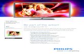 42PFL7606H/12 Philips Smart LED TV with Ambilight Spectra ...w3.cebeo.eu/pdf_nl/4300005.pdf42PFL7606H/12 Highlights Smart LED TV with Ambilight Spectra 2 and Pixel Precise HD 42" Easy