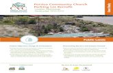Portico Community ChurchParking Lot Retrofit Case Study · Overcoming Barriers & Lessons Learned . Some of the barriers faced in this project included: • There was difficulty getting