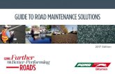 2017 Edition GOINGFurther FOR ROADS · Redesign pavement, considering the economy of total reconstruction against the required thickness of asphalt overlay . Remove and replace asphalt