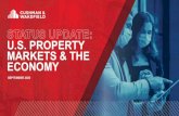 U.S. PROPERTY MARKETS & THE ECONOMY · Information. Construction. Transportation & warehousing. Manufacturing. Retail trade. Education & healthcare. Professional & business services.