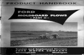 Product Handbook - Ford Moldboard Plows - Part II Moldboard … · tive material on the following pages. Get the information firmly in mind. It will you give your customers what they