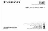MP120-MG-es II (EMEA GB) EN · • For rates of 1 or greater, you can input up to 6 digits. For rates less than 1 you can input up to 8 digits (e.g. 0.1234567), including 0 for the