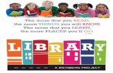 The more that you READ, the more THINGS you will KNOW. The … · 2012. 2. 28. · among education reformers and non-reformers alike is that strong literacy skills, and love of reading