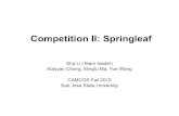 Competition II: Springleafgchen/Math203F15/CAMCOS_final... · 2016. 4. 11. · Microsoft PowerPoint - CAMCOS_final Presentation_Group2 Author: gchen Created Date: 12/15/2015 9:51:53