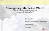 Emergency Medicine Ward - Hospital Authority · 2015. 6. 4. · Christopher W. Baugh Emergency department observation units: A clinical and financial benefit for hospitals Health