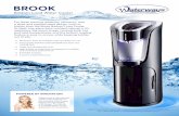 BROOK - Waterways...BROOK Bottom Load Water Cooler For those wanting reliability, efficiency, and a sleek and sophisticated design, look no further than the Brook Bottom Load Cooler.