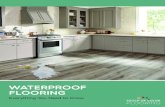 WATERPROOF FLOORING - Flooring Store | Carpet, Hardwood ... · Rigid Core Flooring is comprised of polyvinyl chloride, plasticisers and either stone (SPC) or wood (WPC) components