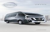 URVA N - ...The NV350 Urvan Standard Photo may vary from actual unit. Nissan Philippines, Inc. reserves the right to alter, delete, or enhance features and speci˚cations without prior