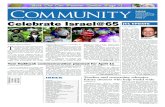 Published by the Jewish Community of Louisville, Inc. www ......March 22, 2013 11 Nisan 5773 Community 1 Published by the Jewish Community of Louisville, Inc. Friday Vol. 39, No. 7