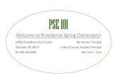 PSE 101 Welcome to Providence Spring Elementary! · 2018. 9. 4. · PSE 101 Quick Reference Guide Lost & Found PSE has a Lost & Found located in the gym. Your child can check it during