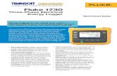 Fluke 1730 Three-Phase Electrical Energy Logger Data Sheet.pdfThe new Energy Analyze software package allows you to compare multiple data points over time to build a complete picture