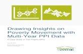 Drawing Insights on Poverty Movement with Multi-Year PPI Data...PPI data regularly since 2009. MFI 2 began collecting PPI data from all clients more recently in 2010, though it collected