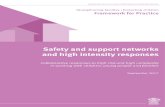 Strengthening families Protecting children Framework for ... · intensive, seamless, wraparound safety and support plan to identified children or families for a time-limited period.