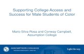 Mario Silva-Rosa and Conway Campbell, Assumption College...Jul 14, 2016  · Summer Internship: Launch Intern at Ernst & Young Location: New York City, NY “The Launch Internship