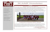 SCAMP Newsletter - College of Charleston · Celebration of Summer Poster Session Fall 2018 SCAMP Newsletter Inside this issue: SCAMP Annual Undergraduate Research Banquet 2 LS-SCAMP