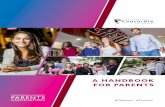 A HANDBOOK FOR PARENTS - concordia.ca€¦ · Montreal a City of Design, one of only two in North America, because of our “innovative living environments that enhance daily life