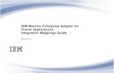 Oracle Adapter Integration Mappings...Table 1 outlines the relevant mappings for this integration point. Table 1: Mappings for General ledger components (inbound) Oracle Applications