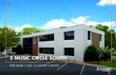 2 MUSIC CIRCLE SOUTH...Music Row neighborhood • Fully renovated 9,118 SF building • Walking distance to amenities and restaurants on Demonbreun Street • Minutes from Downtown,