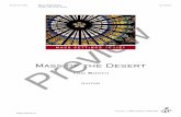 Mass of the Desert - Oregon Catholic Press · 2019. 7. 24. · ocp.org | 1-800-LITURGY (548-8749) MASS SETTINGS SERIES 30127147 (PDF) Mass of the Desert Tom Booth Cantor, SAB Choir,