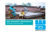 Jal Shakti Abhiyan - WaterAid India · Urban Affairs (MoHUA) to participate in the Jal Shakti Abhiyan (JSA) and convert simple water conservation measures into a people’s movement.