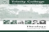 TCTS HandbookCover 2005 - University of MelbourneDiploma in Ministry Courses on campus in the United Faculty of Theology 7 Bachelor of Theology (and joint BA/BTheol) Graduate Diploma