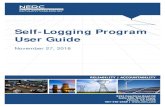 Self-Logging Program User Guide - NERC Actions DL/Self-Log… · 27/11/2018  · NERC | Self-Logging Program User Guide | November 27, 2018 iii Preface . The vision for the Electric