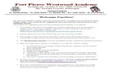 Fort Pierce Westwood Academy · 2020. 4. 3. · Fort Pierce Westwood Academy 1801 Panther Lane * Fort Pierce, FL 34947 * PHONE: (772) 468-5400. ... Transcript or last report card