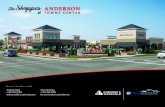 The Shoppes ANDERSON at TOWNE CENTER · STAMPED CONCRETE PATTERN TBD STAMPED CONCRETE PATTERN TBD RAISED TRELLES PLANTER STAMPED CONCRETE PATTERN TBD LOADING ZONE 935 SF 885 SF BENCH