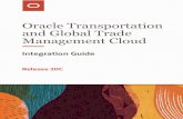 Management Cloud and Global Trade Oracle Transportation · 2020. 6. 29. · software, any programs embedded, installed or activated on delivered hardware, and modifications of such