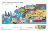 There are 10 ladybirds hidden across ... - Bargain Books€¦ · There are 10 ladybirds hidden across London. Can you spot them all? For more activities and fun visit What the Ladybird
