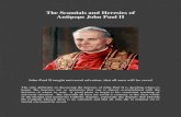 The Scandals and Heresies of Antipope John Paul II · John Paul II, Homily, April 12, 1997: “… the Church, which seeks only to be able freely to preach … with respect for…