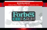 REINVENTING EUROPE · REINVENTING EUROPE. The emerging markets way. Athéneé Palace Hilton / BUCHAREST / 20 – 21st of September 2016 Forbes EEC Forum is unique in Romania because