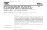High-dose baclofen for the treatment of alcohol dependence ......High-dose baclofen for the treatment of alcohol dependence (BACLAD study): A randomized, placebo-controlled trial Christian