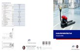 A series Mini Walkie Pallet Truck m2 y series Mini Walkie pallet Jack... · with capacities of 3,000lbs L A series Mini Walkie Pallet Truck X y L1 m2 h14 C Q h13 h3 b1 a/2 Ast a/2