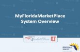 System Overview Training - DMS · •Tips & Resources. MFMP Overview •MyFloridaMarketPlace is the State of Florida’s ... •This System Overview course will cover a ‘big picture’