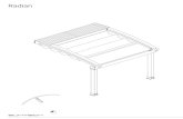 Radian - Sisteme Terase...rev. 2-01/2018 technicalcatalogueThe RADIAN retractable curved pergola system provides a modern outdoor covering system to allow outdoor areas to be used