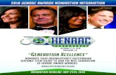 2018 henaac awards nomination information · Read the Award Category descriptions to determine which one is best suited for your candidate. STEP 2: Review the Awards Nomination Checklist