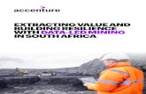 Extracting Value with Data-led Mining in South Africa ...€¦ · 2 | EXTRACTING VALUE AND BUILDING RESILIENCE WITH DATA-LED MINING IN SOUTH AFRICA. Making the most of their digital