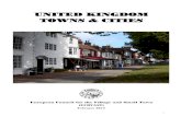UNITED KINGDOM TOWNS & CITIES - Ecovast · and cities of Europe and several countries consider the upper limit of a small town should be 50,000. In the European survey there were
