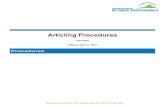 Articling Procedures · 1.0 Application of the Procedure Pg 4 1.1 Background Pg 4 1.2 Purpose Pg 5 1.3 Identifying a Sponsor Pg 5 1.4 Use of Title and Designation Pg 5 2.0 Length