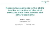 Recent developments in the CLiDE tool for extraction of ...• Hulinks Inc. (Japan) All users who gave us constructive feedback Thank you for your attention . Title: Recent developments